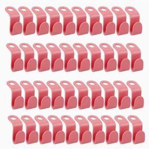 Plastic Closet Hanger Organizer Hooks